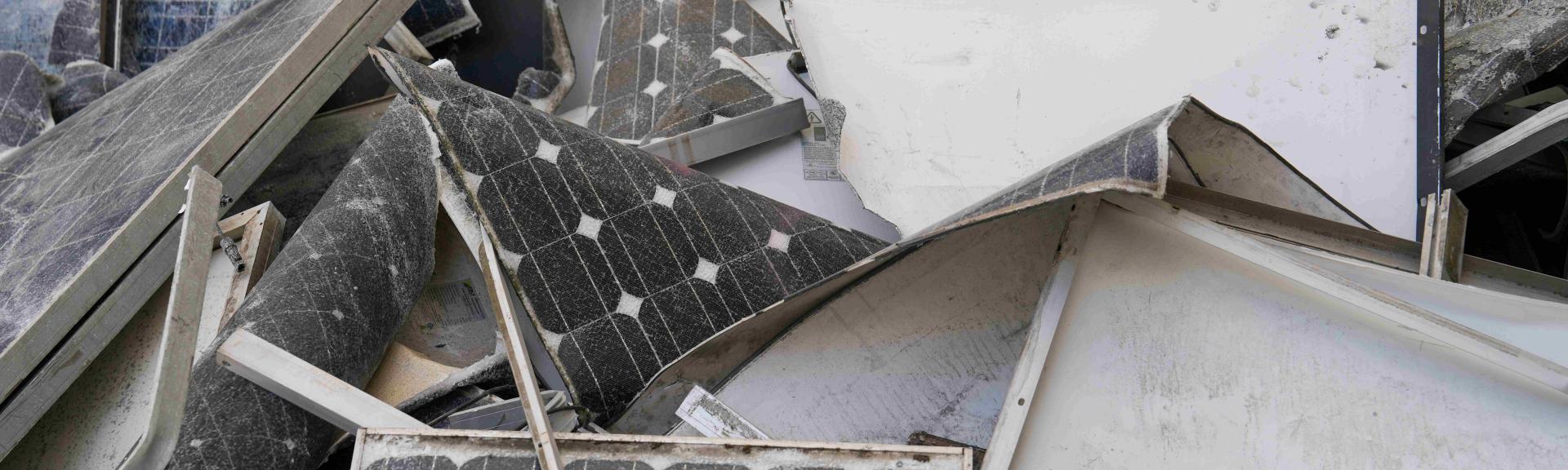 Zonnepanelen afvoeren