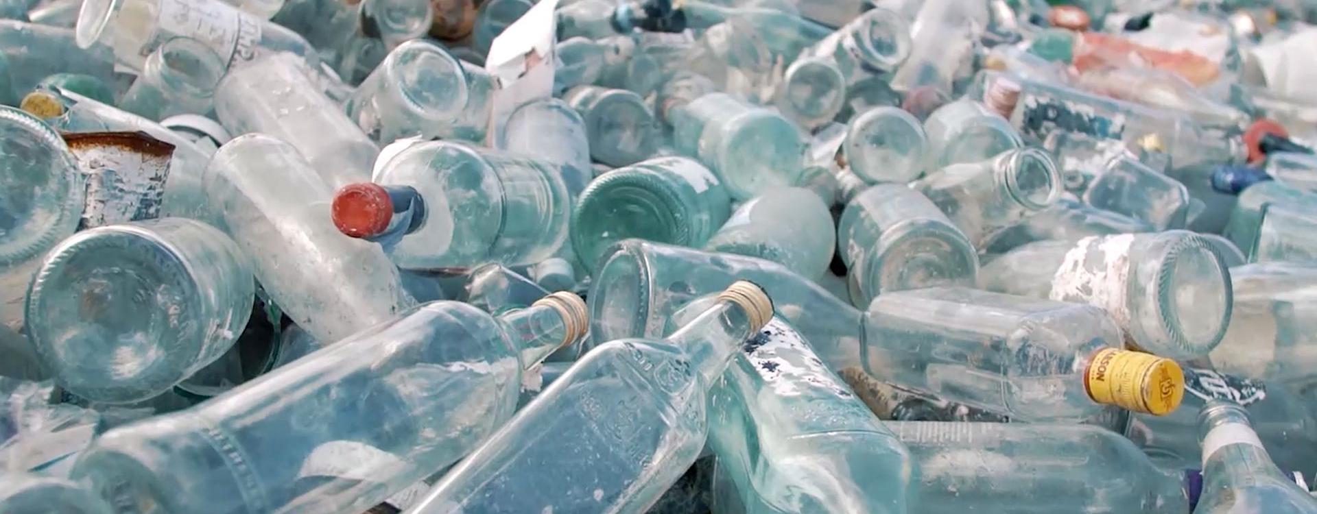 Afvalverwerking en recycling van verpakkingsglas