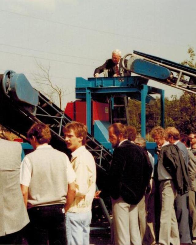 Verwerkingsinstallatie voor vlakglas 1995