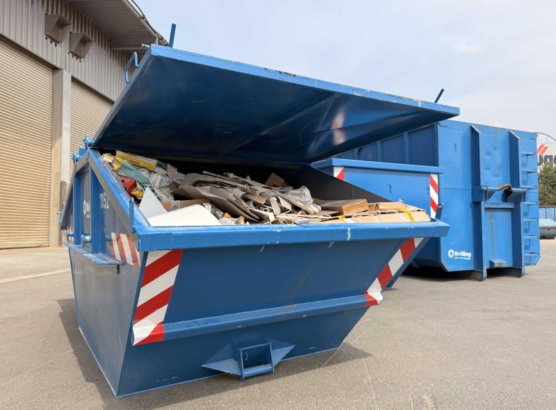 Container met afval